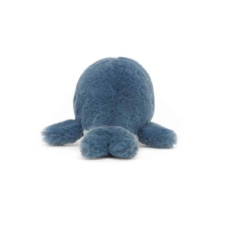 Doudou baleine bleue de chez jellycat