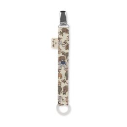 attache tétine safari fond blanc