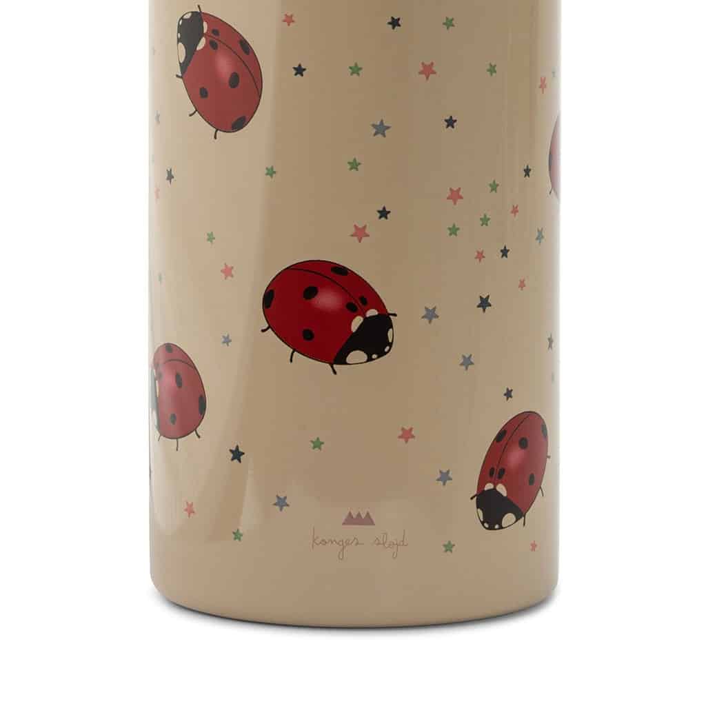 détail gourde coccinelles