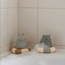 jeu de bain animaux et leur bouée ambiance
