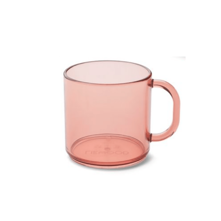 tasse en tritan de couleur rose liewood