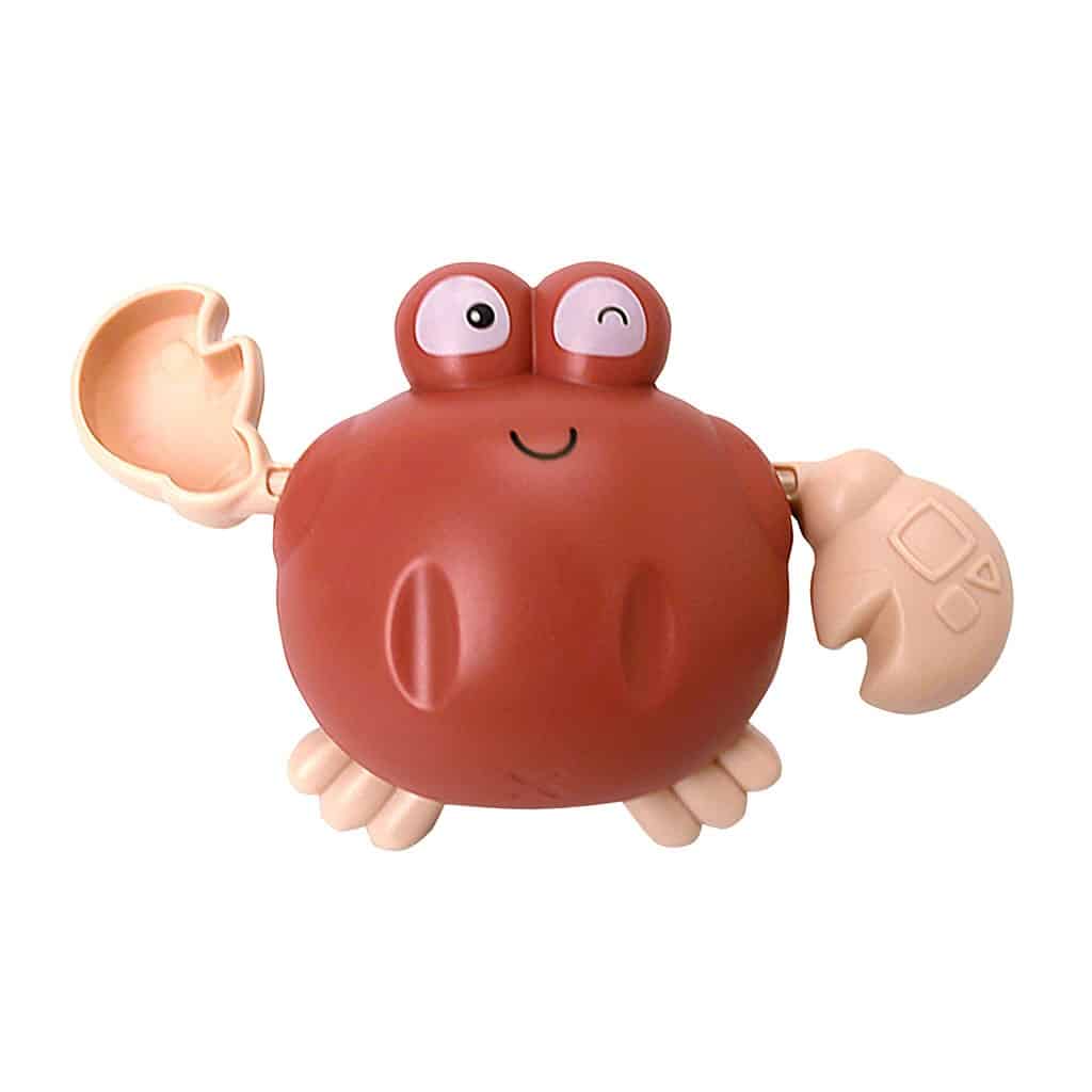 crabe de bain terracotta