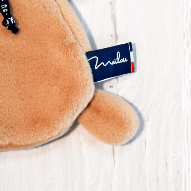 Doudou plat dorlotin beige