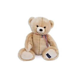 ours gaby maïlou beige sur fond blanc