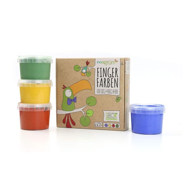 pots de peinture couleurs primaires