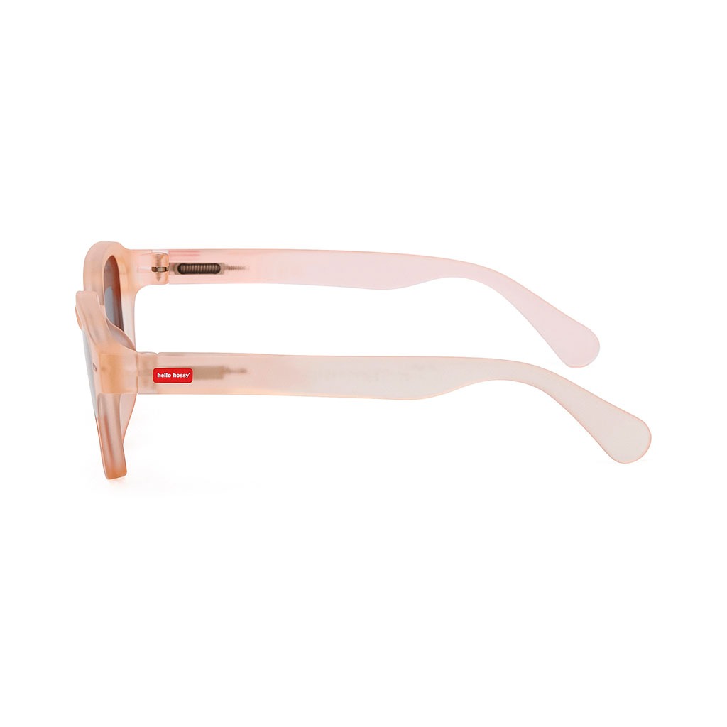 lunettes soleil vue de côté sur fond blanc