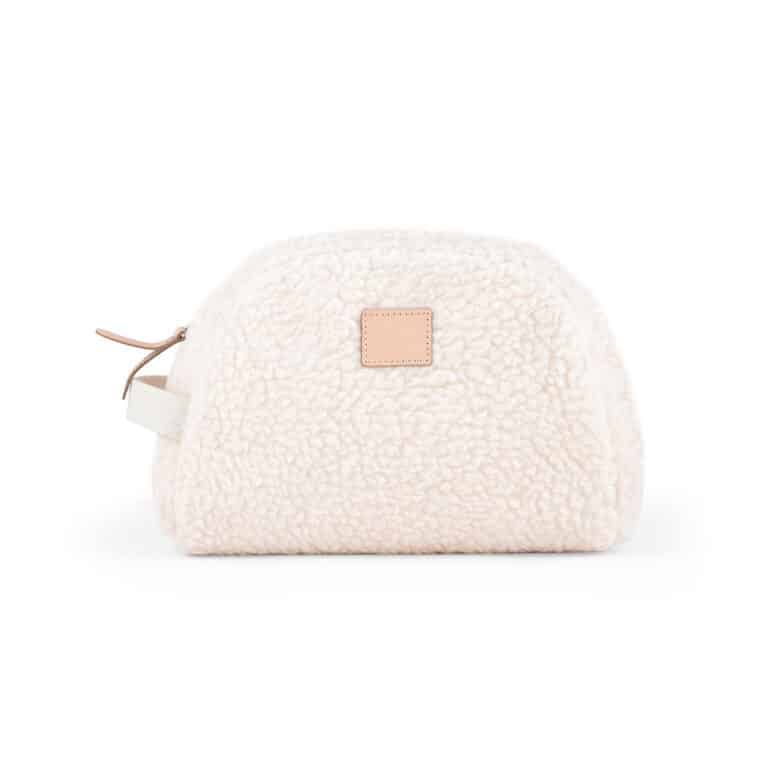 Trousse de toilette sherpa bouclette jojo factory
