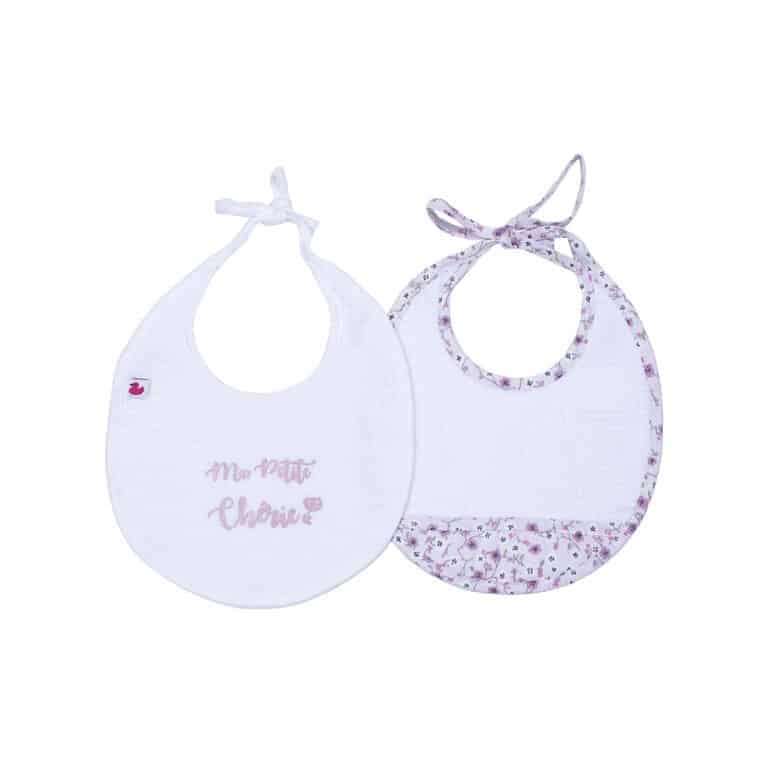 lot de deux bavoirs french liberty de la marque bb&co