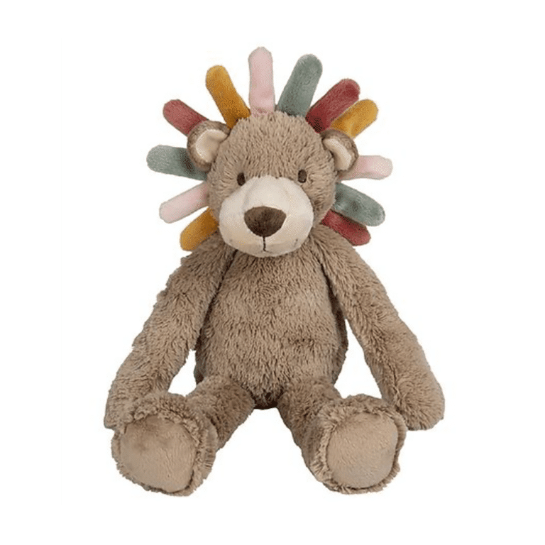 doudou lion léon happy horse sur fond blanc