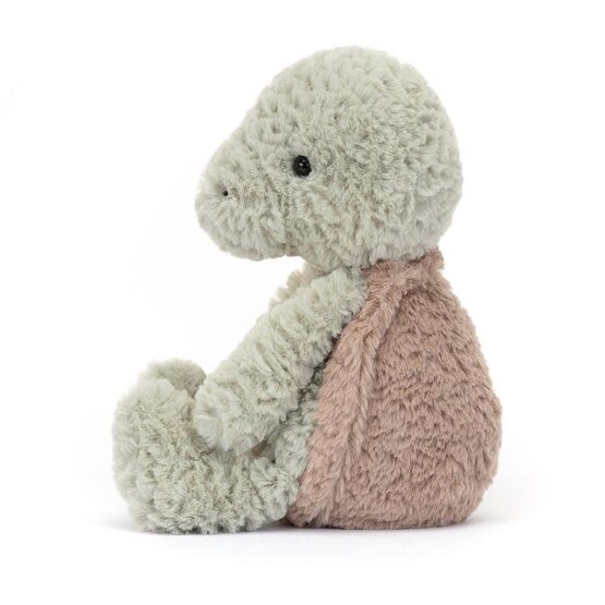 tortue jellycat vue de profil