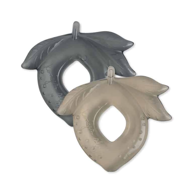 anneaux réfrigérants citron bleu fond blanc