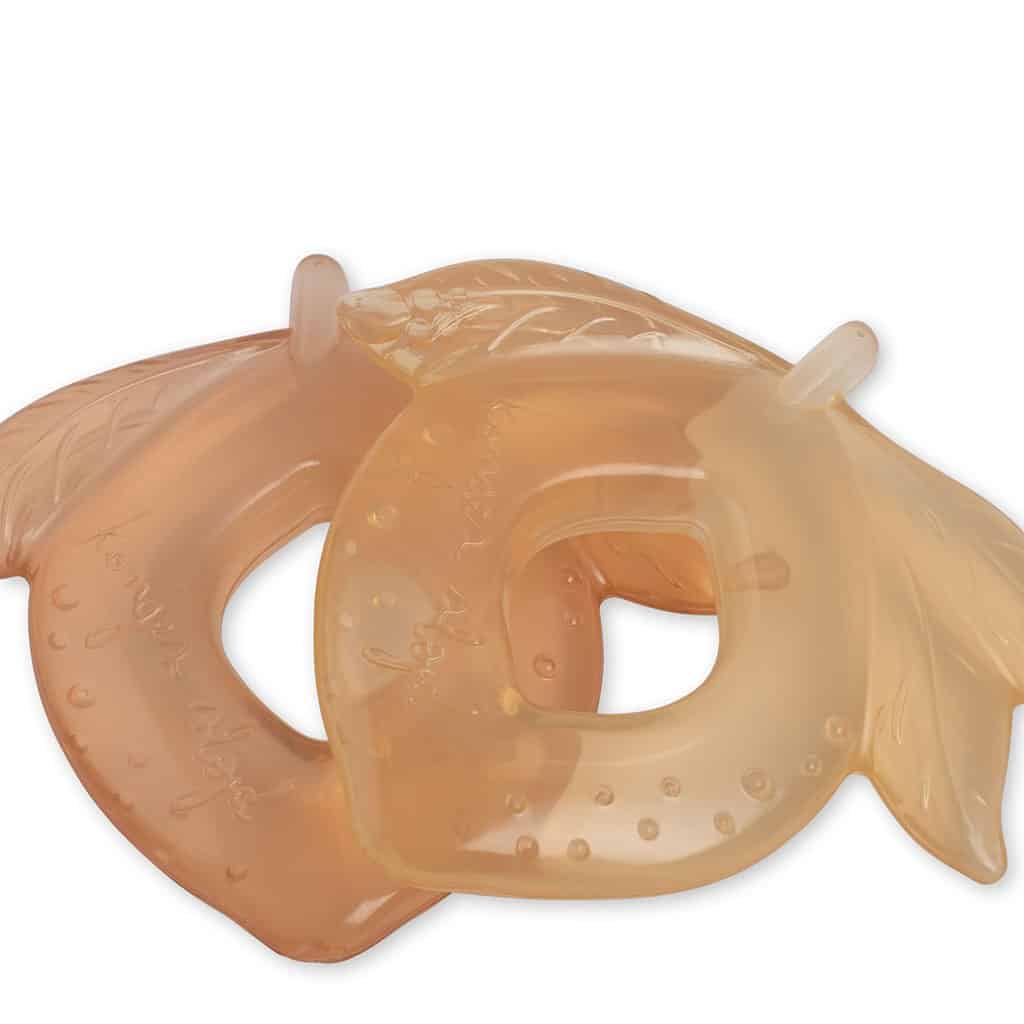 anneaux réfrigérants citron rose fond blanc détail