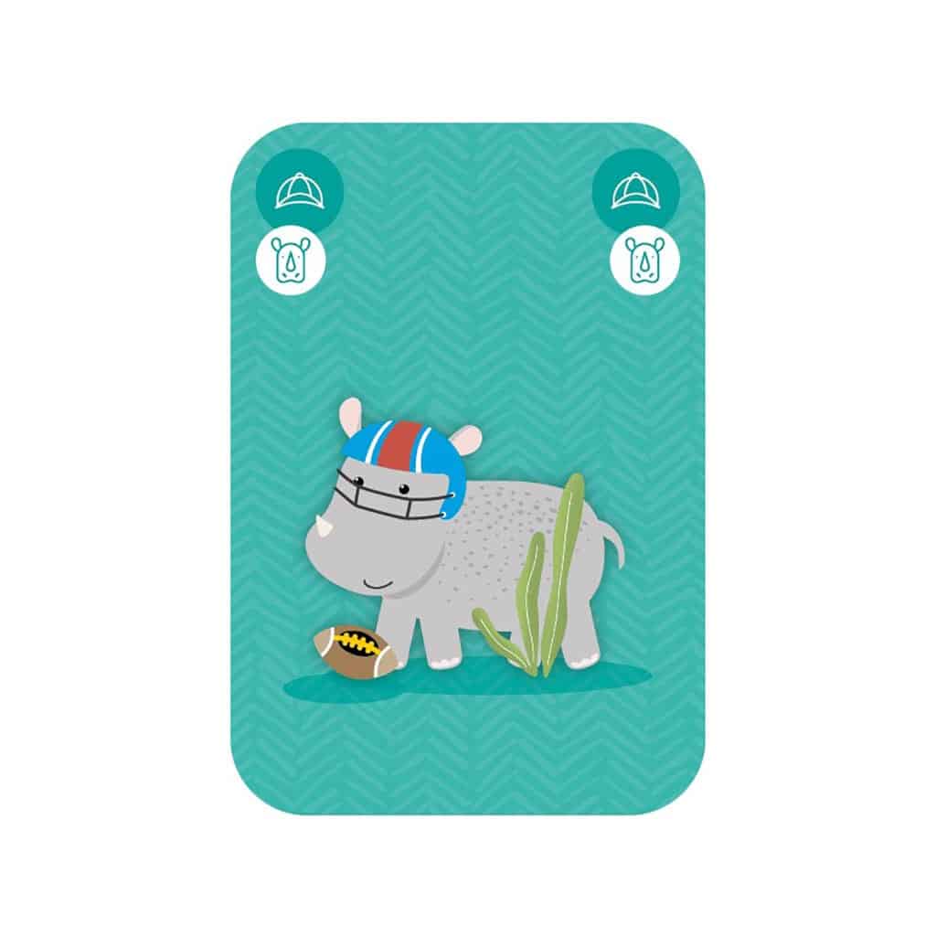 jeu de 7 familles animaux de la savane sassi junior