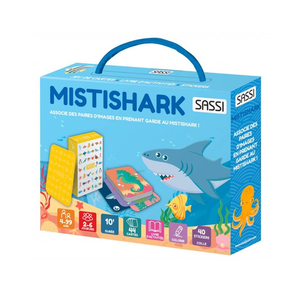 Jeu mistishark et activités sassi junior