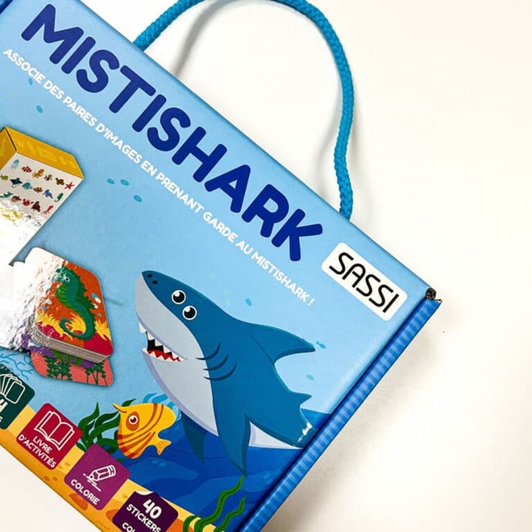 Jeu mistishark et activités sassi junior