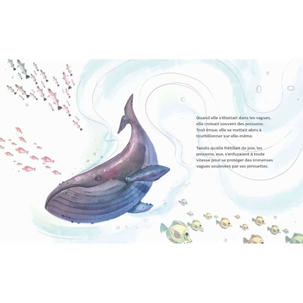 Livre la baleine qui se prenait pour un poisson sassi junior