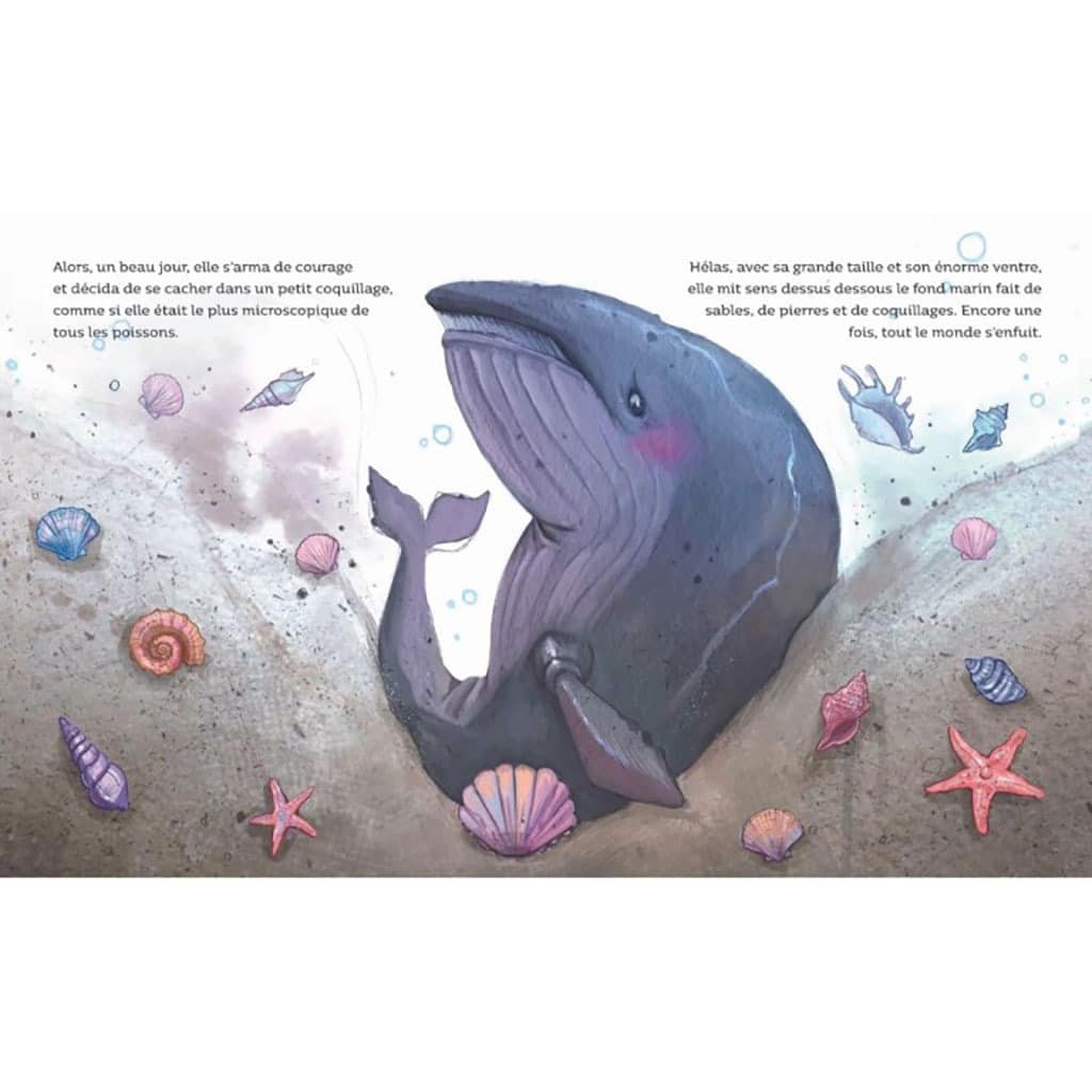 Livre la baleine qui se prenait pour un poisson sassi junior