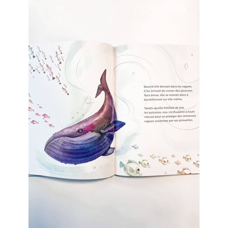 Livre la baleine qui se prenait pour un poisson sassi junior