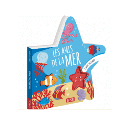 livre en forme d'étoile les amis de la mer sassi junior