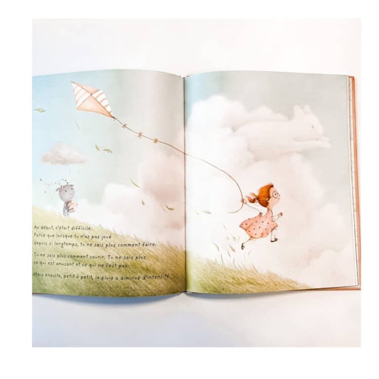 Livre lorsqu'il pleut à l'intérieur sassi junior