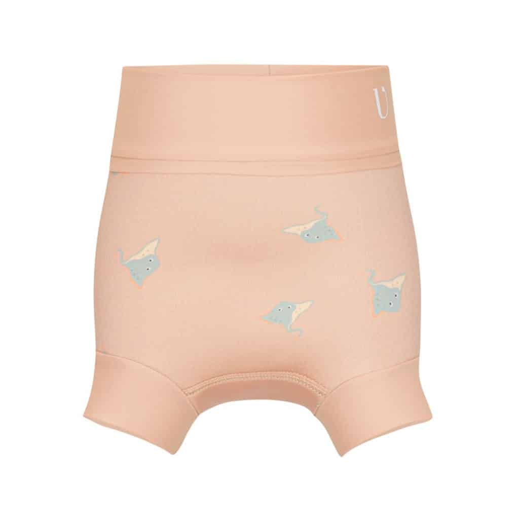 couche de bain sand rose fond blanc