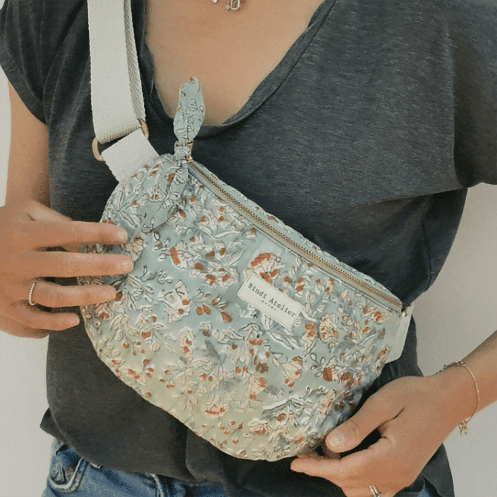 Sac banane sarika matcha bindi atelier