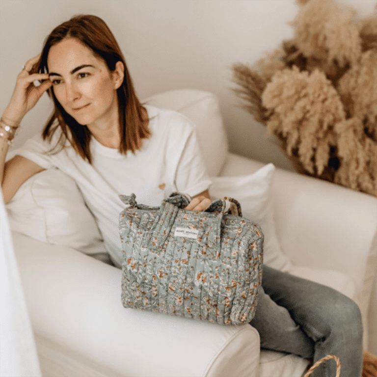 Sac vanity sarika matcha bindi atelier