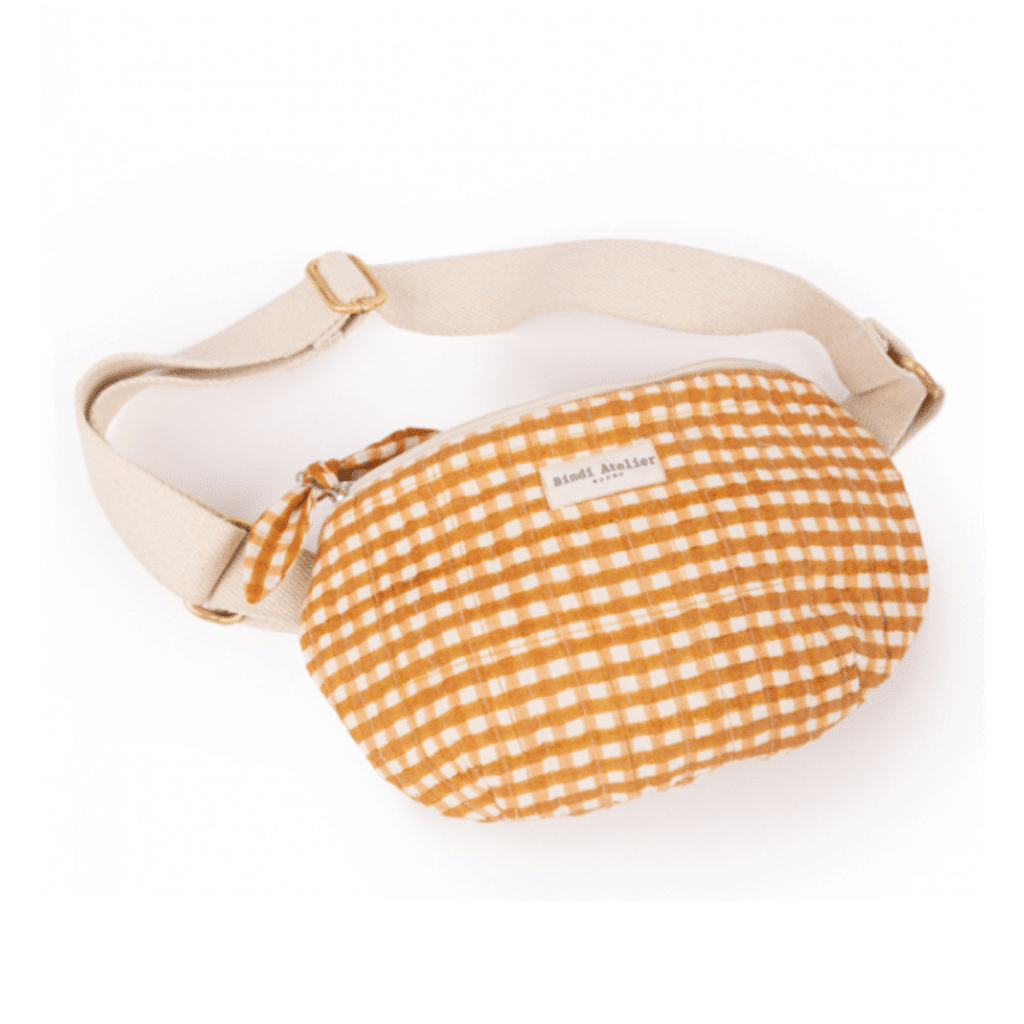 sac banane au motif Tara Havane, vue de face sur fond blanc