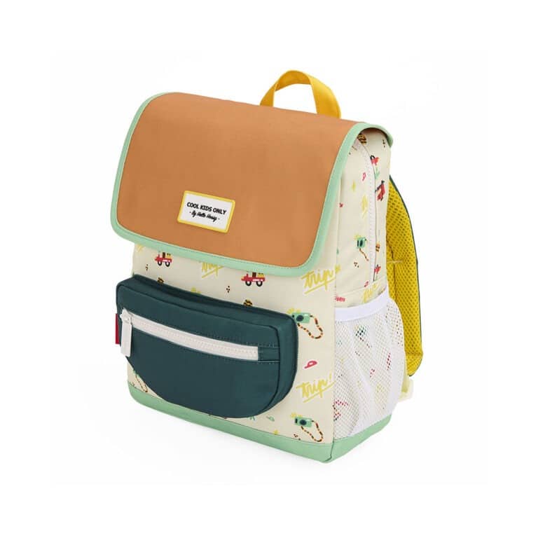 sac à dos "Cool Trip" de la marque Hello Hossy, vue de face sur fond blanc