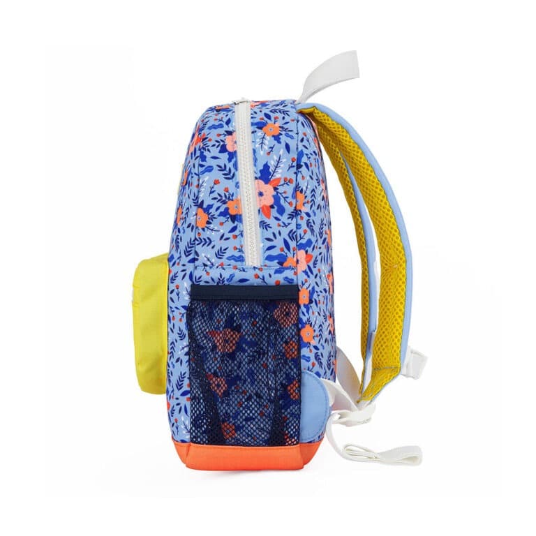 sac à dos "champêtre" de la marque Hello Hossy, vue de côté sur fond blanc