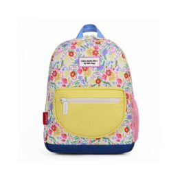 Avec ce joli sac à dos "garden party" de la marque Hello Hossy, votre enfant pourra ranger toutes ses affaires d'école