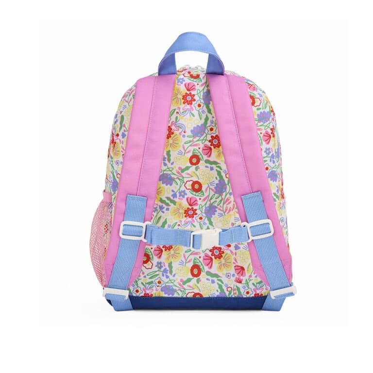 Avec ce joli sac à dos "garden party" de la marque Hello Hossy, votre enfant pourra ranger toutes ses affaires d'école