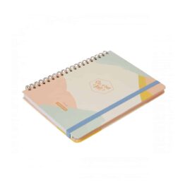 Agenda semainier de la marque mr wonderful sur fond blanc