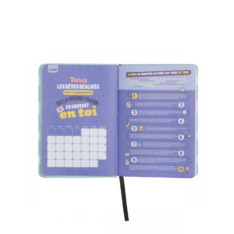 petit agenda mr wonderful sur fond blanc