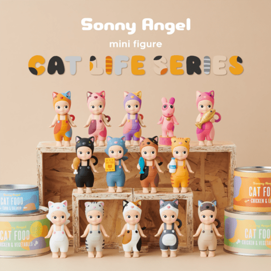 Sonny angel de la série cats de life de la marque sonny angel