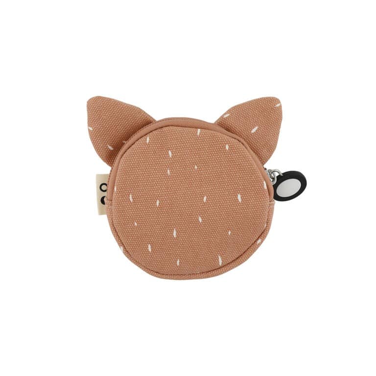 Porte monnaie mme chat trixie sur fond blanc