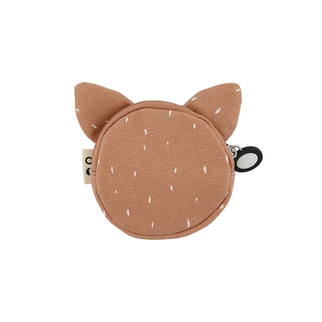 Porte monnaie mme chat trixie sur fond blanc