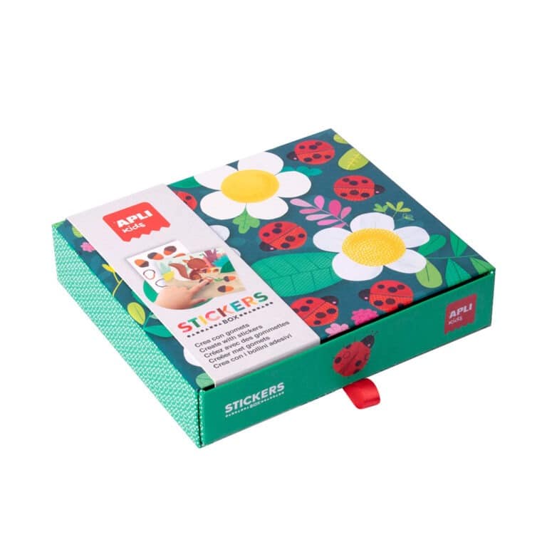 Coffret de gommettes coccinnelles apli kids