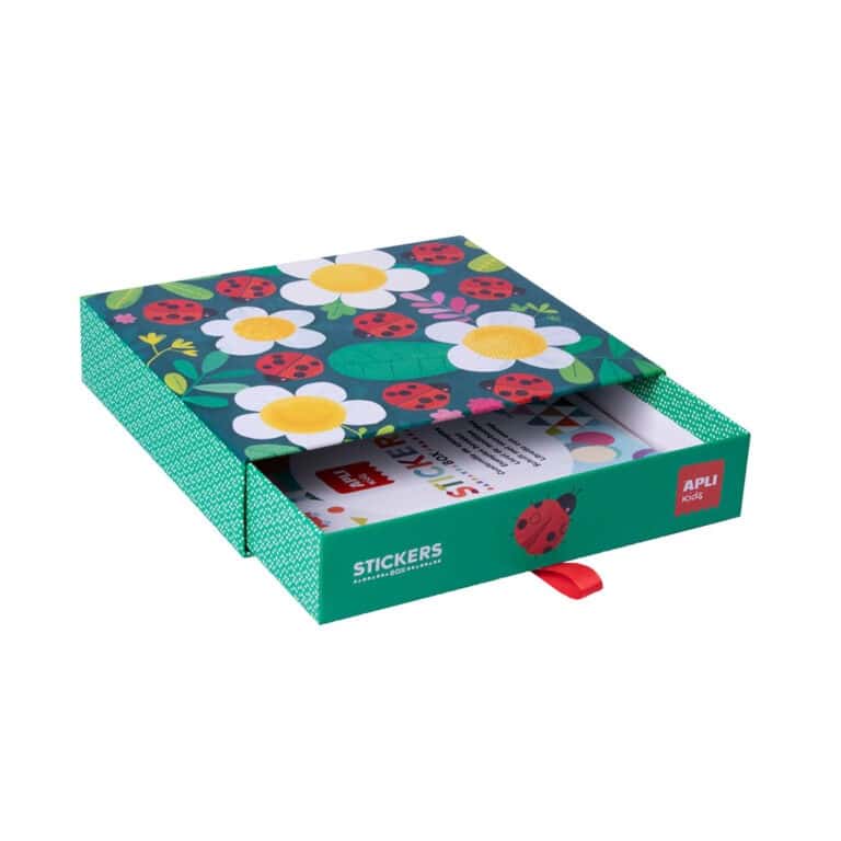 Coffret de gommettes coccinnelles apli kids