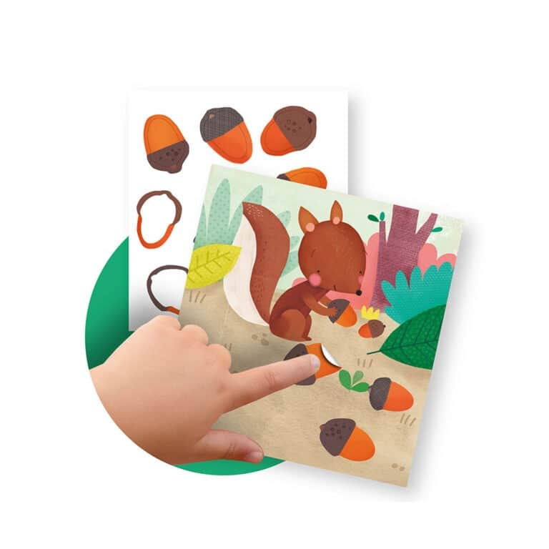 Coffret de gommettes coccinnelles apli kids