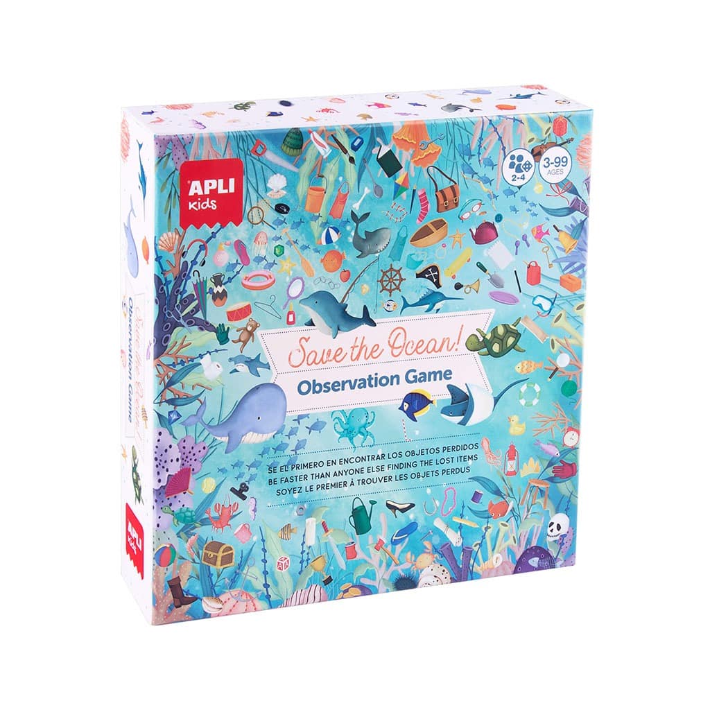 Jeu d'observation save the ocean