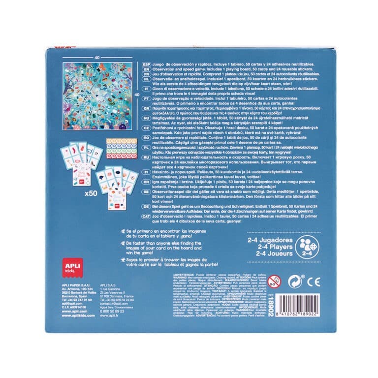 Jeu d'observation save the ocean