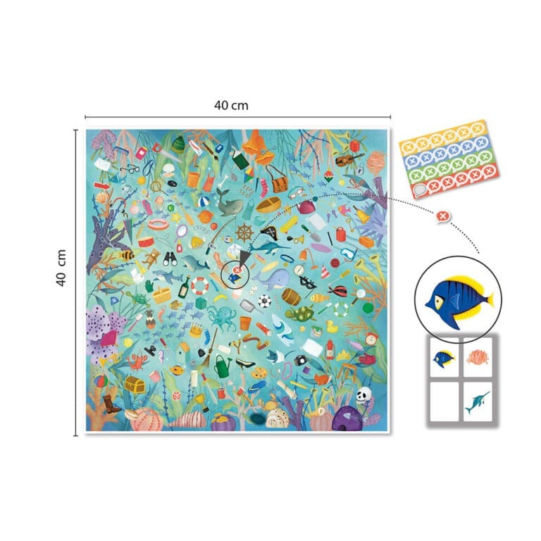 Jeu d'observation save the ocean