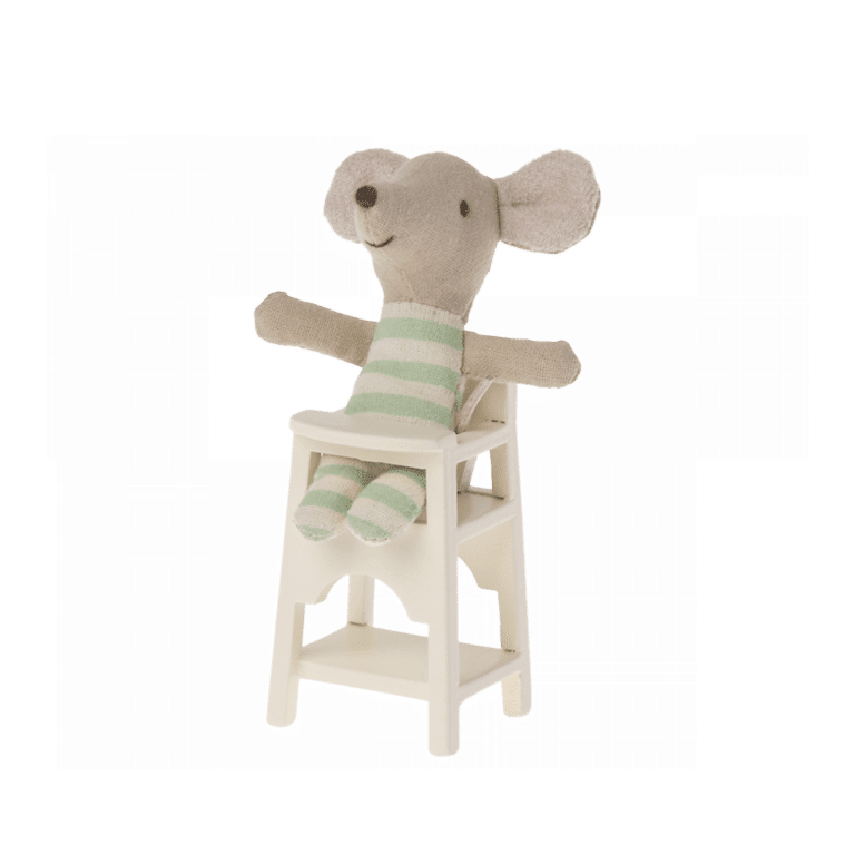 Chaise haute bébé souris lapin maileg