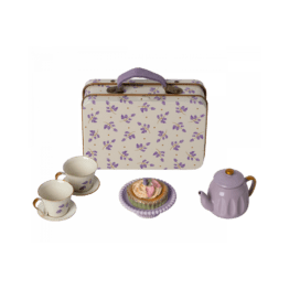 Valisette madeleine violette tea time maileg