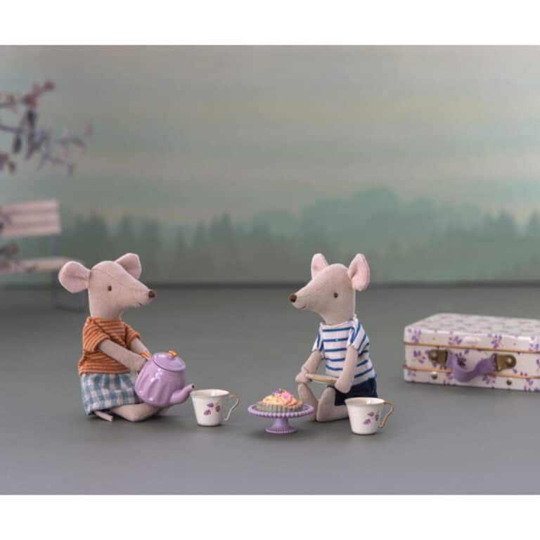 Valisette madeleine violette tea time maileg