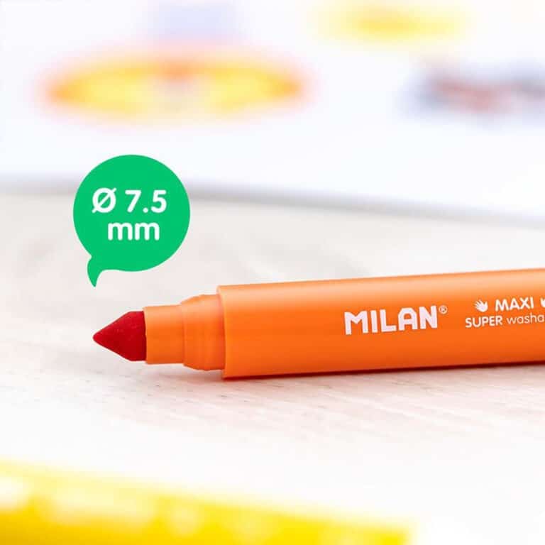 12 feutres maxi super lavables milan