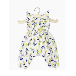 combinaison maya en coton, vue de face sur fond blanc