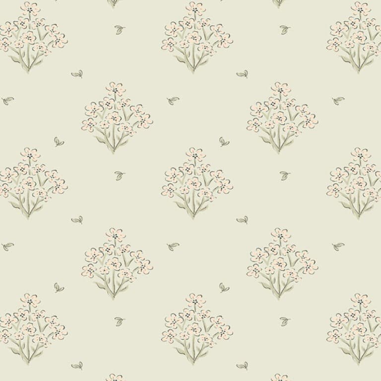 robe Faustine fleurs des champs, motifs