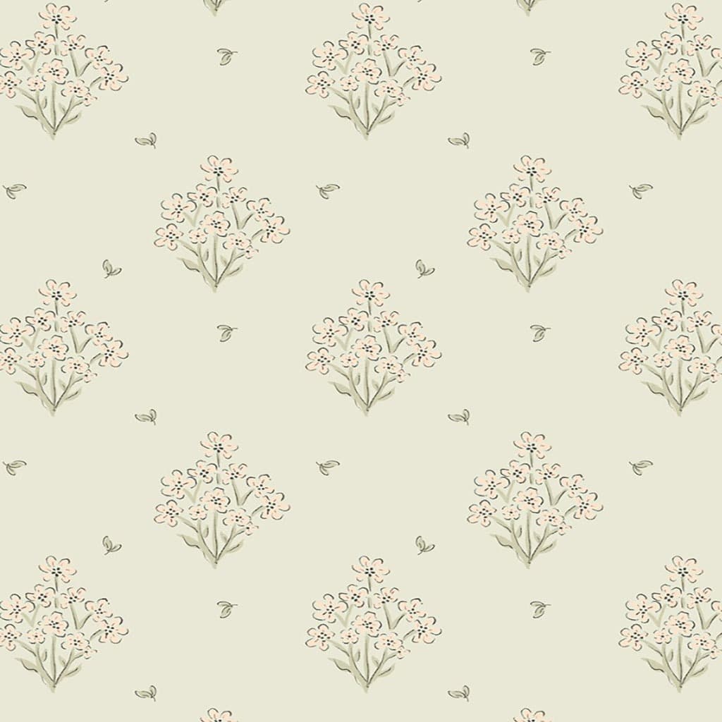 robe Faustine fleurs des champs, motifs